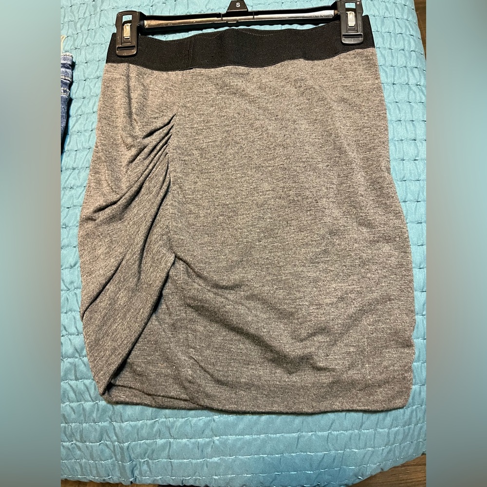 Gray skirt